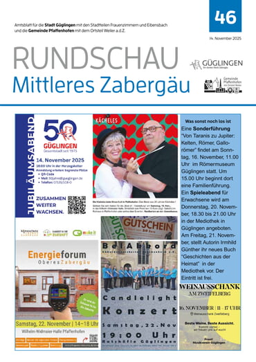 Amtsblatt 2025 KW 46 vom 14.11.2025