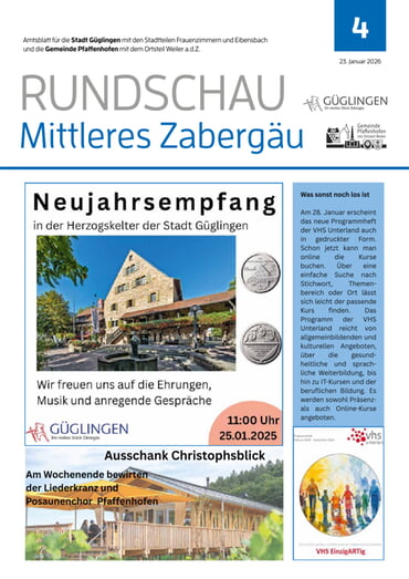 Amtsblatt 2026 KW 04 vom 23.01.2026