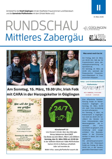 Amtsblatt 2026 KW 11 vom 13.03.2026