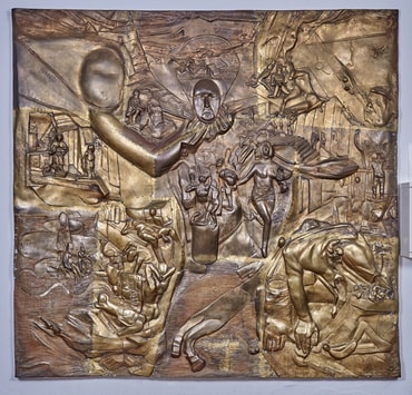 Objekt Nr. 22: Joachim Schmettau, Alpenglühen, Bronze 1971/72