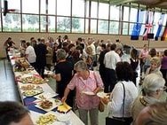 Buffet in der Riedfurthalle